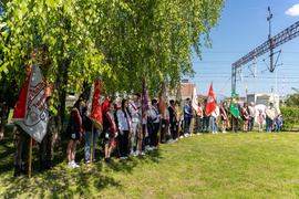 \"Piętno na ludzkości\". Upamiętnili ofiary KL Stutthof