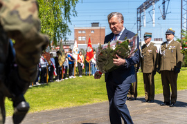 \"Piętno na ludzkości\". Upamiętnili ofiary KL Stutthof