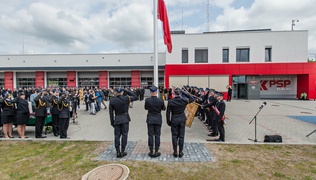 Zapaleni do służby z nową strażnicą