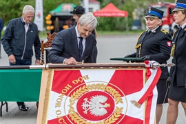 Zapaleni do służby z nową strażnicą