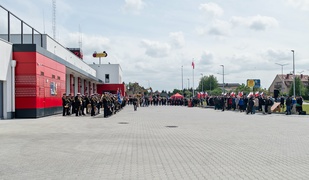 Zapaleni do służby z nową strażnicą