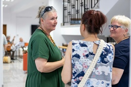 Wernisaż poplenerowy kobiecej grupy malarskiej