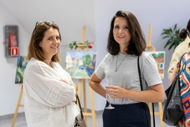 Wernisaż poplenerowy kobiecej grupy malarskiej