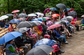 Deszczowy \"Magik\" w Bażantarni