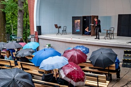 Deszczowy \"Magik\" w Bażantarni