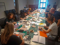 Kosmos, Kopernik i kolaż