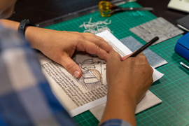 Kosmos, Kopernik i kolaż