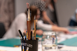 Kosmos, Kopernik i kolaż