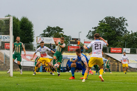 W starciu dwóch Olimpii zwycięscy elblążanie