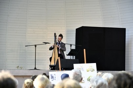 Dźwięki harfy rozbrzmiały w Bażantarni