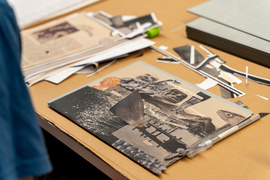 Kolaż z cyfrowej biblioteki