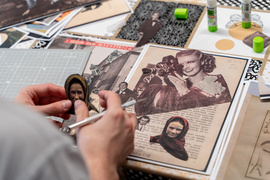 Kolaż z cyfrowej biblioteki