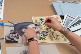 Kolaż z cyfrowej biblioteki