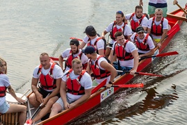 Smocze łodzie znów podbiły rzekę