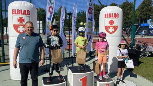 Wkręcili się dla Elbląga w rowerową rywalizację 