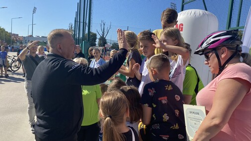 Wkręcili się dla Elbląga w rowerową rywalizację 