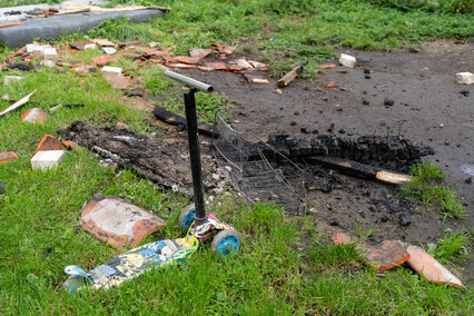 Po pożarze w Jegłowniku. Mieszkańcy otrzymali pomoc od gminy