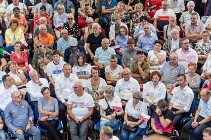 Donald Tusk w Elblągu mówił o porcie