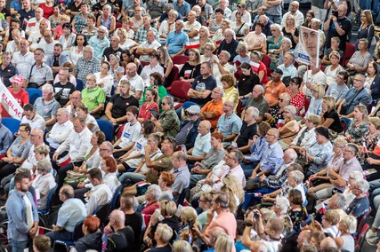 Donald Tusk w Elblągu mówił o porcie