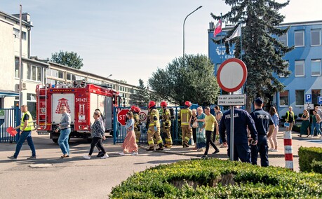Zadymienie w EPWiK. Tak ćwiczyli strażacy!