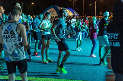 Nocne bieganie na Modrzewinie