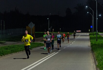 Nocne bieganie na Modrzewinie