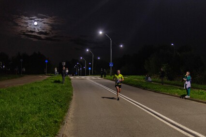 Nocne bieganie na Modrzewinie