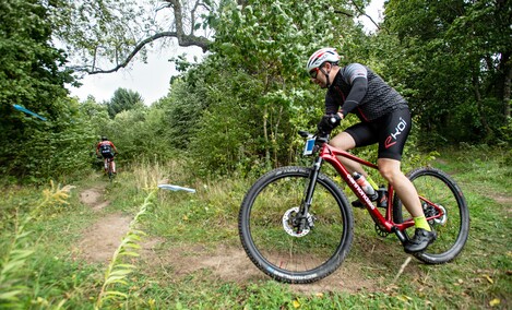 Rowerem po Bażantarni