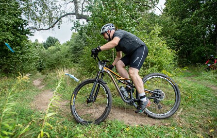 Rowerem po Bażantarni