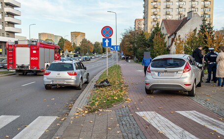 Kolizja na skrzyżowaniu