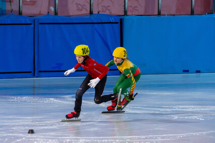 Lodowisko opanowane przez short track