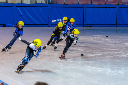 Lodowisko opanowane przez short track