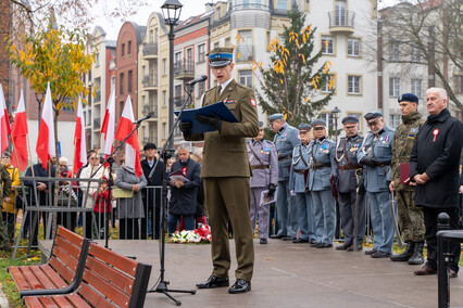 Elblążanie uczcili 105. rocznicę odzyskania niepodległości