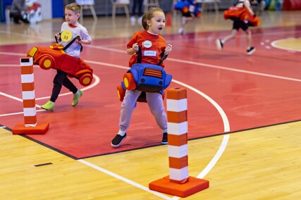 O bezpieczeństwie na sportowo i z zabawą