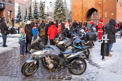 Przyjechały MotoMikołaje