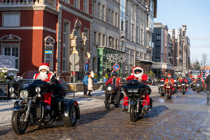 Przyjechały MotoMikołaje