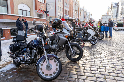 Przyjechały MotoMikołaje
