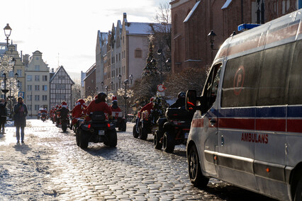 Przyjechały MotoMikołaje