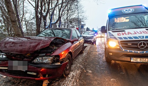 Zderzenia na Kościuszki i Dąbka