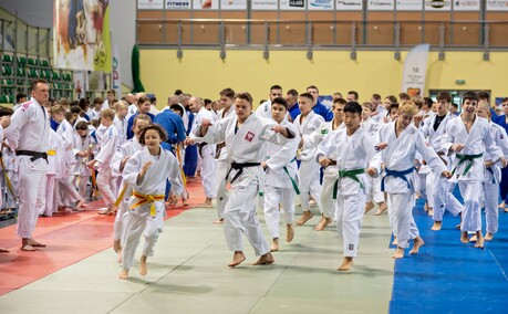 Judocy trenują w Elblągu