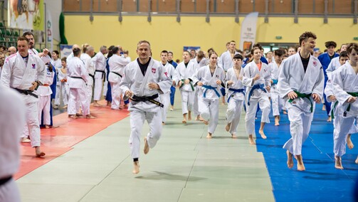 Judocy trenują w Elblągu
