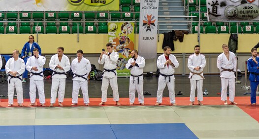 Judocy trenują w Elblągu