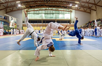 Judocy trenują w Elblągu