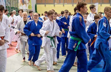 Judocy trenują w Elblągu