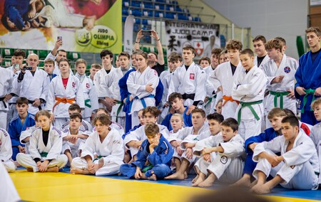 Judocy trenują w Elblągu