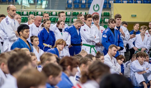 Judocy trenują w Elblągu