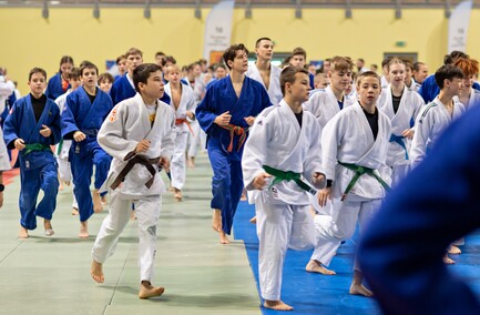 Judocy trenują w Elblągu