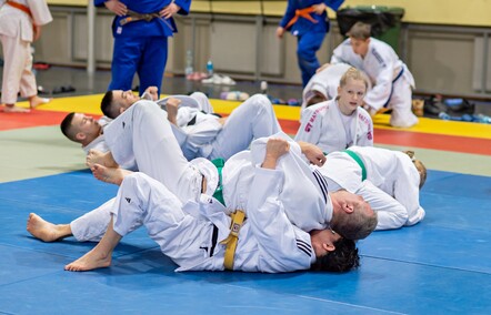 Judocy trenują w Elblągu