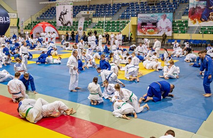 Judocy trenują w Elblągu