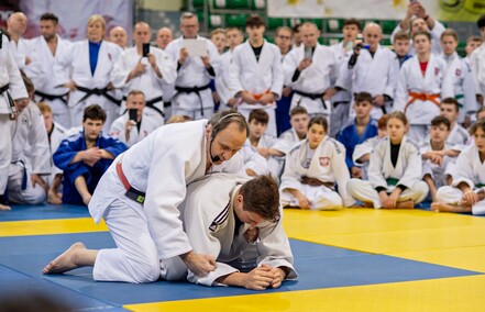 Judocy trenują w Elblągu
